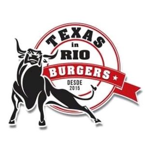 logotipo da Texas In Rio Burgers