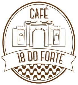 logotipo da Café 18 do Forte