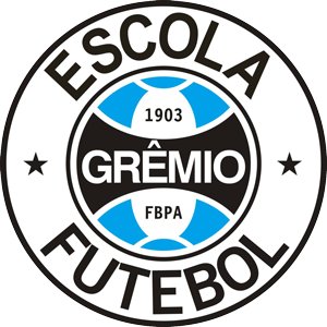 melhores escolinhas de futebol - logotipo da Escola de Futebol do Grêmio Foot-Ball Porto Alegrense
