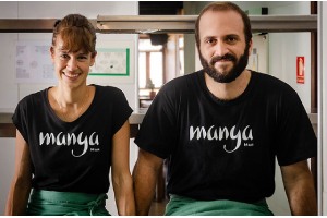 Dante e Kafe Bassi, considerados entre os melhores chefs de ratatouille, comandam o Mangá em Salvador.