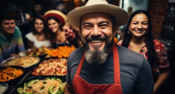 melhores tours gastronômicos - Pessoas em um restaurante brasileiro